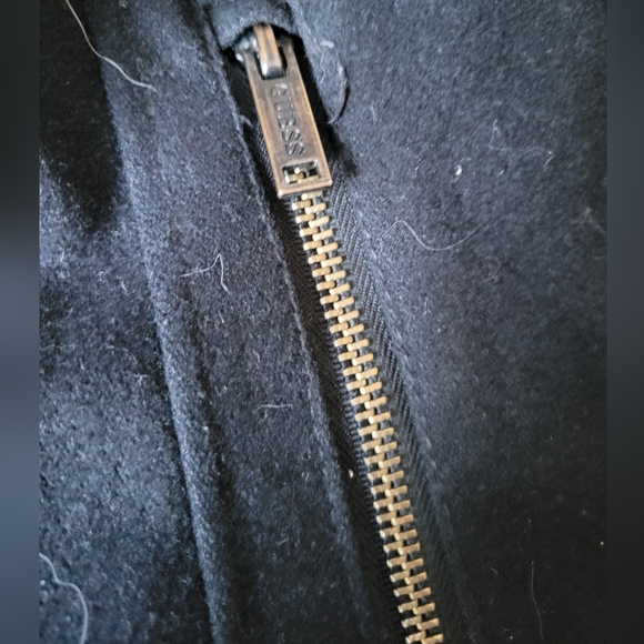 Guess wool blend turtleneck coat - Picture 3 of 6